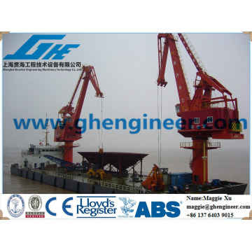 40Ton offshore floating portal crane